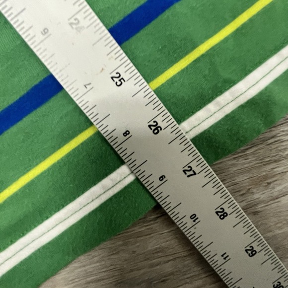 Vintage y2k Nike Polo Shirt Size L Green Blue Big Swoosh Y2K Gray Silver Tag - Picture 6 of 9